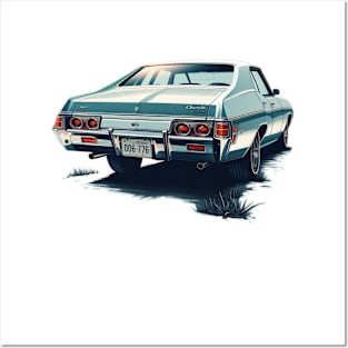 70s Chevrolet Impala Posters and Art